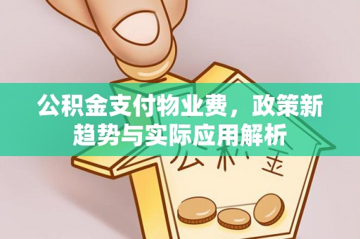 泰安公积金支付物业费，政策新趋势与实际应用解析