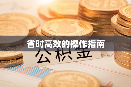 泰安省时高效的操作指南