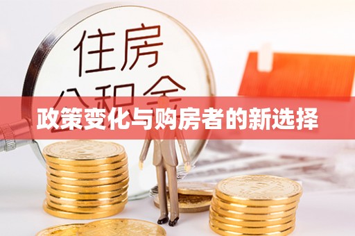 泰安政策变化与购房者的新选择