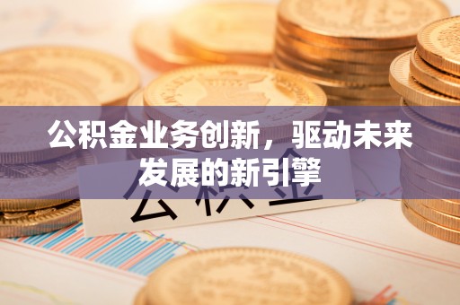 泰安公积金业务创新，驱动未来发展的新引擎