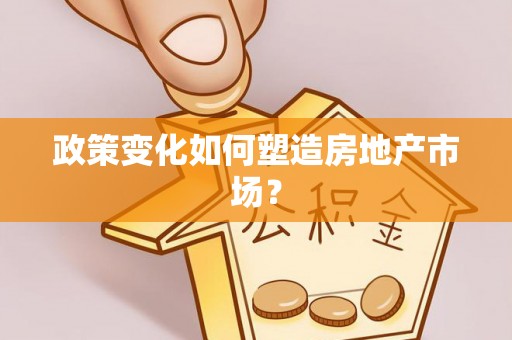 泰安政策变化如何塑造房地产市场？