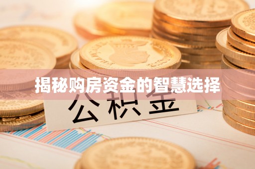 泰安揭秘购房资金的智慧选择