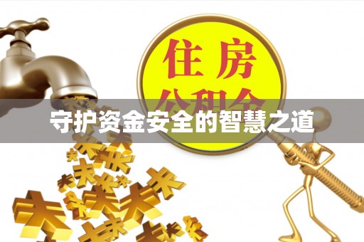 泰安守护资金安全的智慧之道
