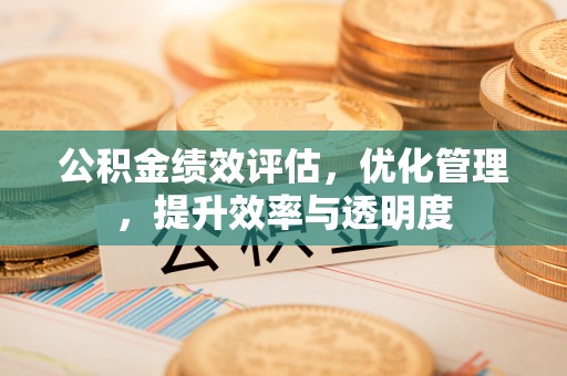 泰安公积金绩效评估，优化管理，提升效率与透明度