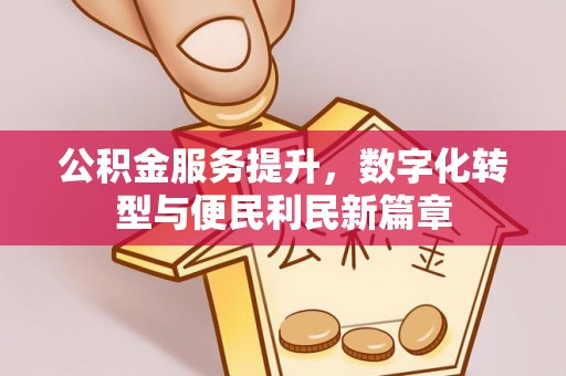 泰安公积金服务提升，数字化转型与便民利民新篇章