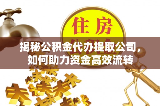 泰安揭秘公积金代办提取公司，如何助力资金高效流转