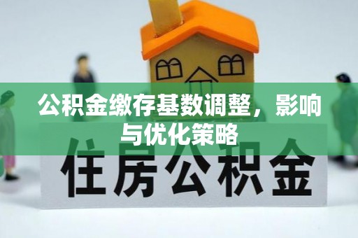 泰安公积金缴存基数调整，影响与优化策略