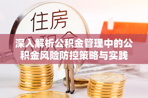 泰安深入解析公积金管理中的公积金风险防控策略与实践